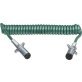 ABS Tractor-Trailer Self Coiling Cable-15"