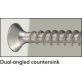 Supertanium® Multi-Material Screw Phillips & Square Flat Head - 50216