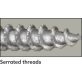 Supertanium® Multi-Material Screw Phillips & Square Flat Head - 50216