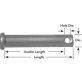  Clevis Pins Stainless Steel - 52876