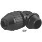  Liquidtight Strain Relief Connector-2/4" Steel-Straight - 53315
