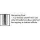 Regency® Bottoming Hand Tap - 61024