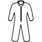 Tyvek TY127S Coveralls Protective Clothing  Size 4X-Large - SF11802