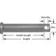  Clevis Pin 3/8 x 1-1/16" - 14519