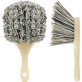Wheel and Body Brush - Salt and Pepper