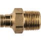 DOT Connector Male Brass 1/4 x 3/8-18