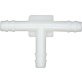 Universal 3-Way Tee Hose Connector 1/4"