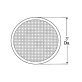 Grote® Round Stick-On Reflector Yellow 3" - 1322471