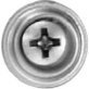  Phillips Oval Head Trim Screw Steel #10 - KT11414