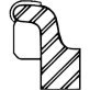  MC Type Zinc Clip-On Wheel Weight 1-1/2oz - KT13475