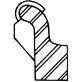  IAWZ Series Zinc Clip-On Wheel Weight 20g - KT14887