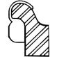  FNZ Series Zinc Clip-On Wheel Weight 45g - KT14904