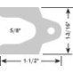  Ball Joint Shim 1/16" - P47445