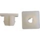 Header Panel and Headlamp Mounting Nut Nylon #8