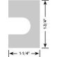  Body Alignment Shim Steel 3/8" - P85231
