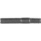 Dual End Threaded Stud 1/4 SAE x 1/4 USS 1-1/2"