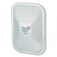 Rolled-Rim Mirror with Ball Swivel 7-1/2"