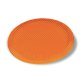 Round Stick-On Reflector Yellow 3"
