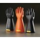 Straight Cuff Rubber Insulating Gloves, Class 0, Yellow, 3X-Large