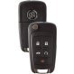 Buick Logo PEPS Key 5 Button