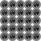 Twist-On Aluminum Oxide Grain Grinding Disc 2"