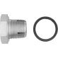 Drain Plug with Gasket 3/4-16 Oversized