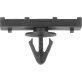 Rocker Panel Molding Clip Nylon Black 13 x 39mm