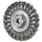 Bevel Brush Knot-Type Wire Wheel 4"