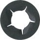 Metric Flat Push-On Retainer Steel 16mm