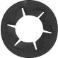 Metric Flat Push-On Retainer Steel 20mm