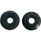 Hex Flange Spinlock Nut Steel #8-32