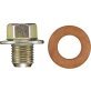 Metric Drain Plug with Gasket M12 x 1.25mm