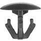Hood and Trunk Molding Retaining Clip Nylon Black