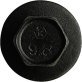  Metric Indented Hex Head Bolt with 17mm Washer - P59732