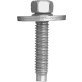 Hex Head Body Bolt with 19mm Washer Steel M6