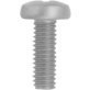 Phillips Pan Head License Plate Screw Steel M6-1