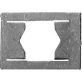 Flat Nut Steel 5/16" Stud