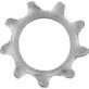 Lock Washer External Countersunk Shakeproof #8