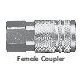  Quick Disconnect Coupler Steel 3/8" x 3/8-18 - 11928