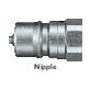  Hydraulic Quick Connect Nipple Steel 3/8" x 3/8-18 - 11996