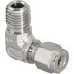 Instrumentation Elbow 90° 1/4" x 3/8-18