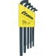 Hex Key Set, Fractional, Stubby, Ball End, 13pc