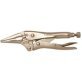 6" Long Nose Locking Plier With Wire Cutter Card