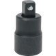 Impact Socket Adapter, 1/2" Drive, 3/8M x 1/2"F