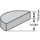  SAE J502 Woodruff Key 7/8 x 1/4" - 3035