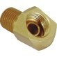 Elbow Brass Inverted Flare 45° 1/8-27 x 1/4"