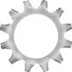 Lock Washer External Flat Shakeproof 9/16"