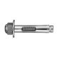 Sleeve Type Stud Bolt Anchor Steel 1/4 x 1-3/8"
