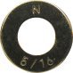 SAE Flat Washer Thru-Hardened Steel 5/16"