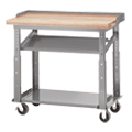 Mobile Bin Carts and Workstations - Mobile Work Tables